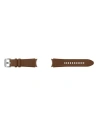 Wholesale Samsung Galaxy Watch4 20mm ET-SHR88SAEGEU Hybrid Leather Band S/M camel - SMG483CAM - {ean13} - Hurt