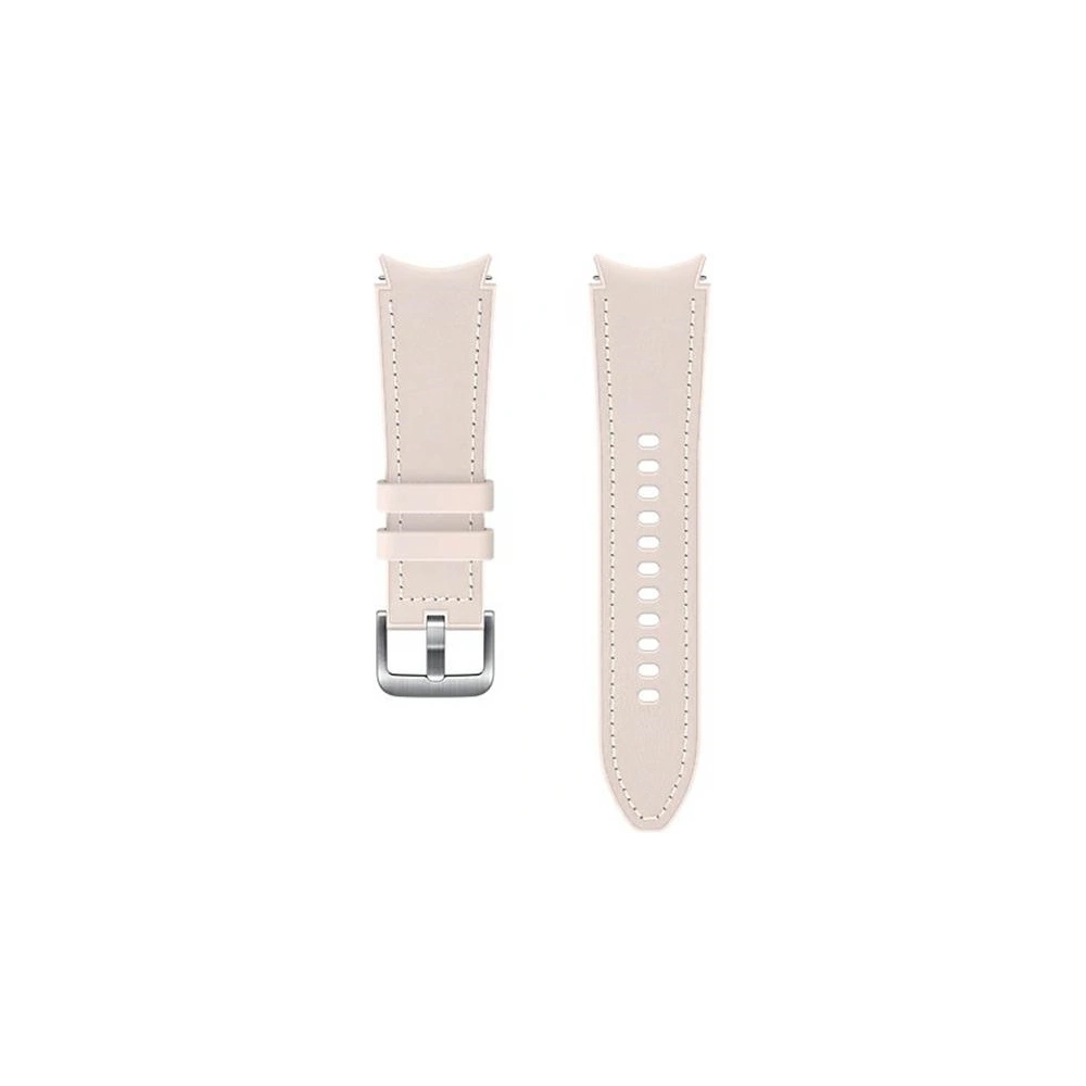 Hurtownia GSM - Pasek Samsung Galaxy Watch4 20mm ET-SHR88SPEGEU Hybrid Leather Band S/M różowy/pink - SMG485PNK - {ean13} - Hurt