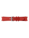 Hurtownia GSM - Pasek Samsung Galaxy Watch4 20mm ET-SHR88SREGEU Hybrid Leather Band S/M czerwony/red - SMG486RED - {ean13} - Hurt