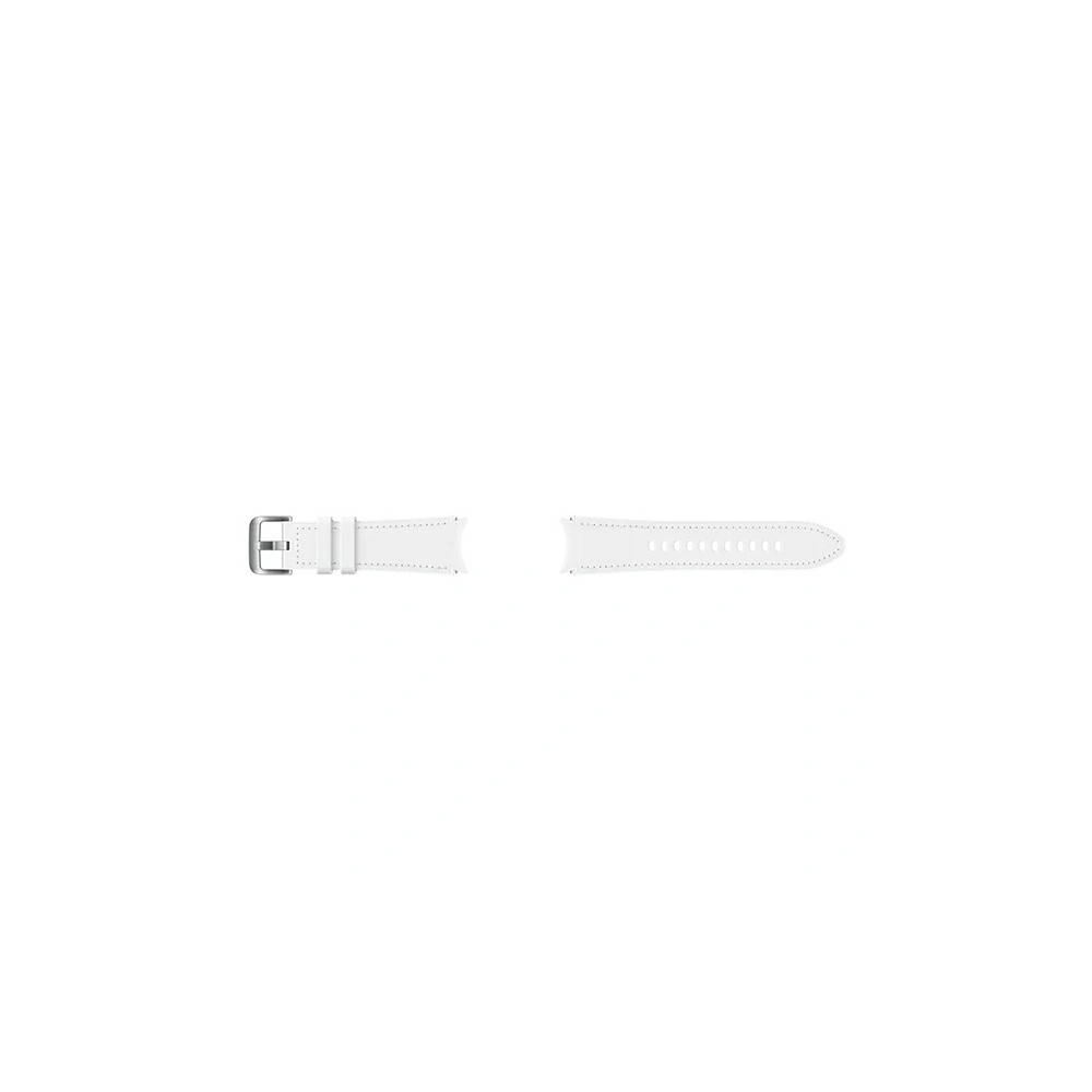 Wholesale Samsung Galaxy Watch4 20mm ET-SHR88SWEGEU Hybrid Leather Band S/M white - SMG488WHT - {ean13} - Hurt