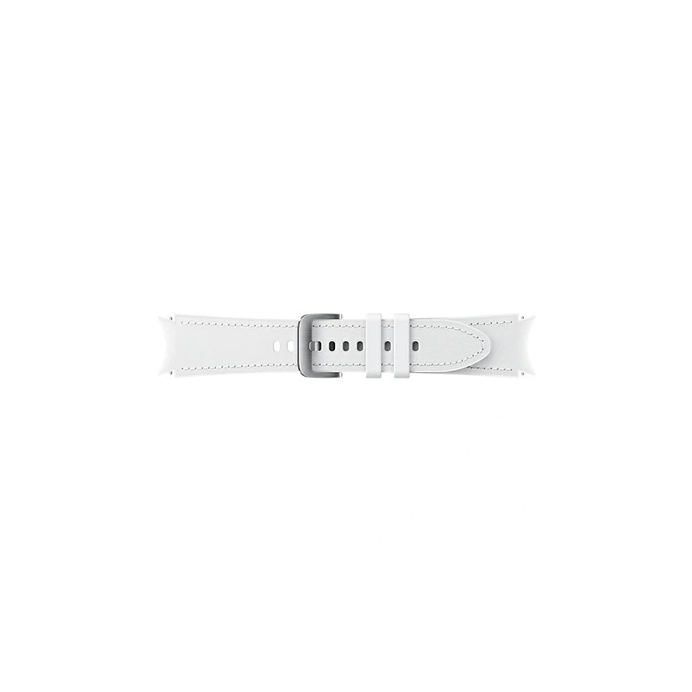 Wholesale Samsung Galaxy Watch4 20mm ET-SHR88SWEGEU Hybrid Leather Band S/M white - SMG488WHT - {ean13} - Hurt
