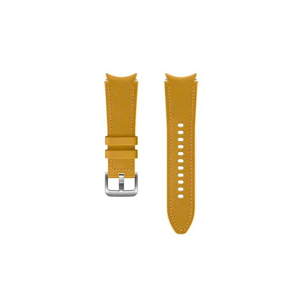 Hurtownia GSM - Samsung Galaxy Watch4 20mm ET-SHR88SYEGEU Hybrid-Lederarmband S/M senfgelb/mustard - SMG489MUS - {ean13} - Hurt