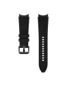 Hurtownia GSM - Pasek Samsung Galaxy Watch4 20mm ET-SHR89LBEGEU Hybrid Leather Band M/L czarny/black - SMG491BLK - {ean13} - Hurt