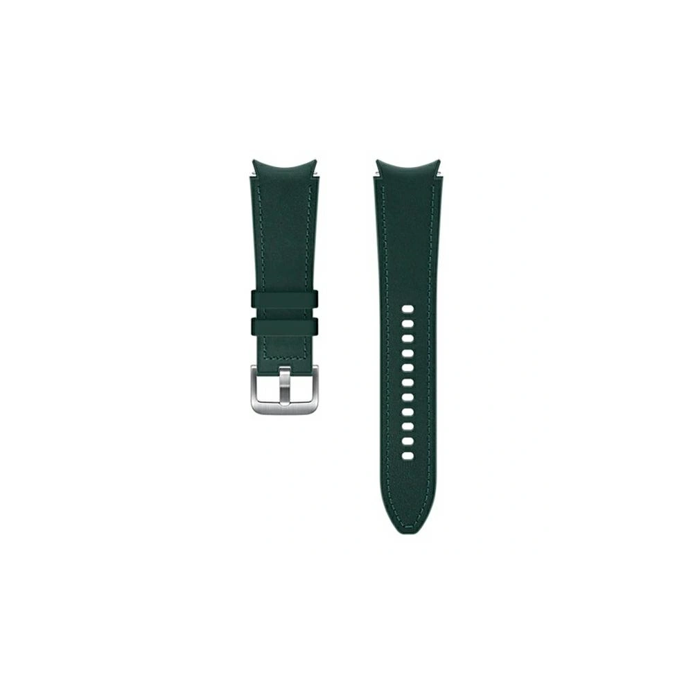 Hurtownia GSM - Pasek Samsung Galaxy Watch4 20mm ET-SHR89LGEGEU Hybrid Leather Band M/L zielony/green - SMG492GRN - {ean13} - Hurt