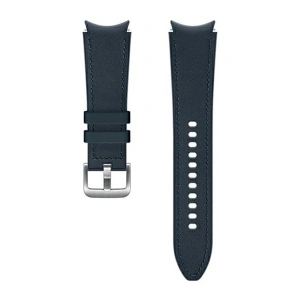 Pasek Samsung Galaxy Watch4 20mm ET-SHR89LNEGEU Hybrid Leather Band M/L granatowy/navy