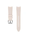 Pasek Samsung Galaxy Watch4 20mm ET-SHR89LPEGEU Hybrid Leather Band M/L różowy/pink