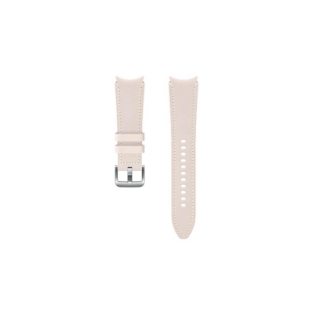 Hurtownia GSM - Pásek Samsung Galaxy Watch4 20mm ET-SHR89LPEGEU Hybrid Leather Band M/L růžový/pink - SMG494PNK - {ean13} - Hurt