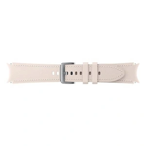 Pasek Samsung Galaxy Watch4 20mm ET-SHR89LPEGEU Hybrid Leather Band M/L różowy/pink