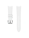 Pásek Samsung Galaxy Watch4 20mm ET-SHR89LWEGEU Hybrid Leather Band M/L bílý/white