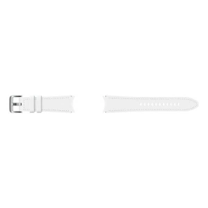 Pasek Samsung Galaxy Watch4 20mm ET-SHR89LWEGEU Hybrid Leather Band M/L biały/white