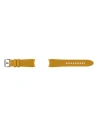 Hurtownia GSM - Pasek Samsung Galaxy Watch4 20mm ET-SHR89LYEGEU Hybrid Leather Band M/L musztardowy/mustard - SMG498MUS - {ean13} - Hurt