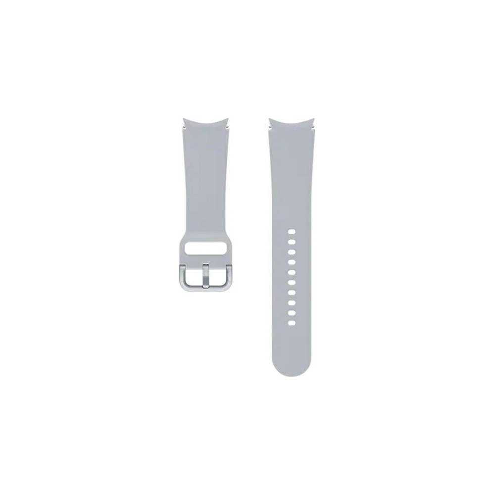 Wholesale Samsung Galaxy Watch4 20mm ET-SFR87LSEGEU Sport Band M/L silver - SMG512SLV - {ean13} - Hurt