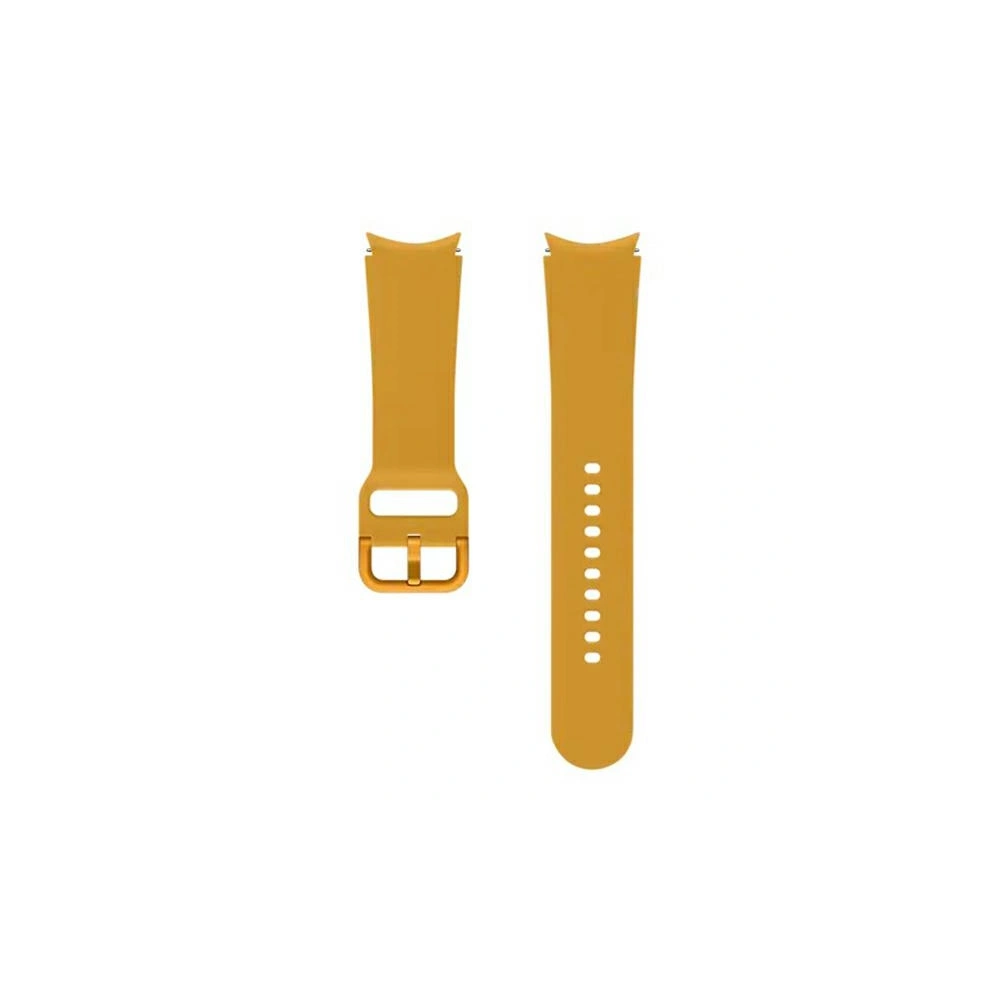 Hurtownia GSM - Pásek Samsung Galaxy Watch4 20mm ET-SFR87LYEGEU Sport Band M/L hořčicový/mustard - SMG514MUS - {ean13} - Hurt