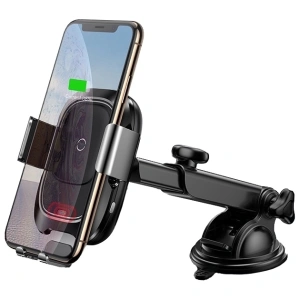 Uchwyt samochodowy z ładowarką indukcyjną Baseus Intelligent Auto Lock Dashboard