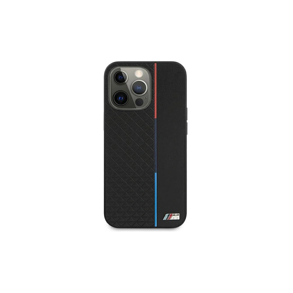 Wholesale BMW BMHCP13LTRTBK Apple iPhone 13 Pro black hardcase M Collection Triangles - BMW212BLK - {ean13} - Hurt