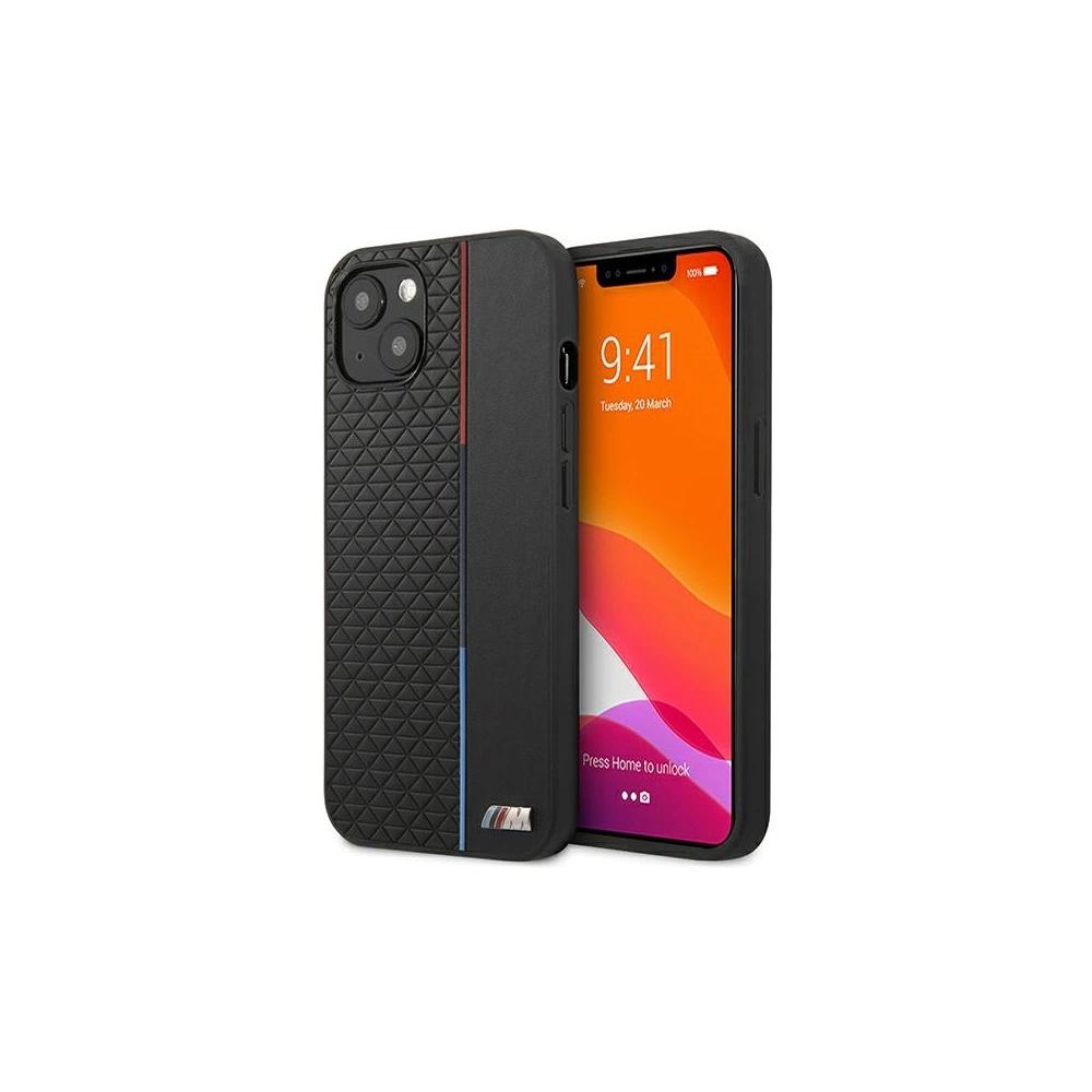 Hurtownia GSM - Etui BMW BMHCP13MTRTBK Apple iPhone 13 černý/black hardcase M Collection Triangles - BMW214BLK - {ean13} - Hurt