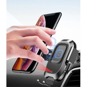 Uchwyt samochodowy z ładowarką indukcyjną Baseus Intelligent Auto Lock Dashboard