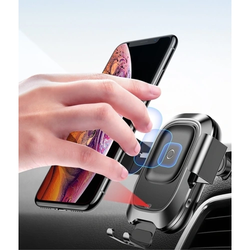 Uchwyt samochodowy z ładowarką indukcyjną Baseus Intelligent Auto Lock Dashboard