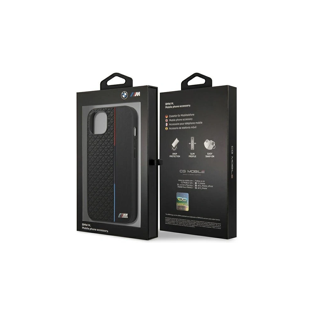 Hurtownia GSM - Etui BMW BMHCP13MTRTBK Apple iPhone 13 černý/black hardcase M Collection Triangles - BMW214BLK - {ean13} - Hurt