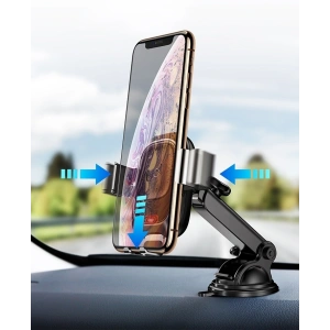 Uchwyt samochodowy z ładowarką indukcyjną Baseus Intelligent Auto Lock Dashboard