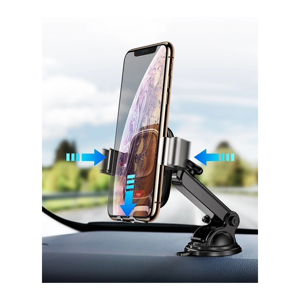 Hurtownia GSM - Upevnění do auta s indukční nabíječkou Baseus Intelligent Auto Lock Dashboard - BSU049 - {ean13} - Hurt