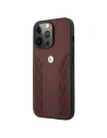 Hurtownia GSM - Etui BMW BMHCP13XRSPPR Apple iPhone 13 Pro Max czerwony/red hardcase Leather Curve Perforate - BMW218RED - {ean13} - Hurt