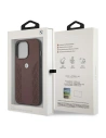 Wholesale BMW BMHCP13XRSPPR Apple iPhone 13 Pro Max red hardcase Leather Curve Perforate - BMW218RED - {ean13} - Hurt