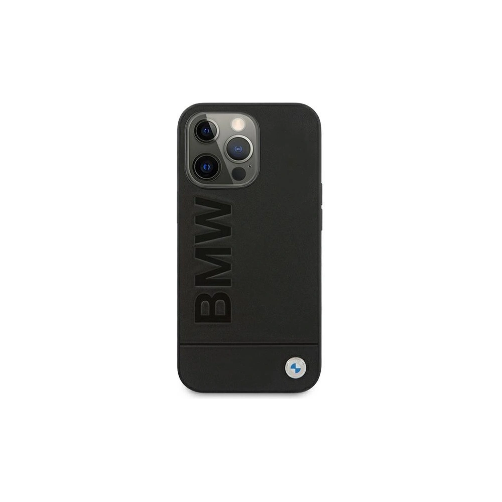 Hurtownia GSM - Etui BMW BMHCP13XSLLBK Apple iPhone 13 Pro Max czarny/black hardcase Signature Logo Imprint - BMW219BLK - {ean13} - Hurt