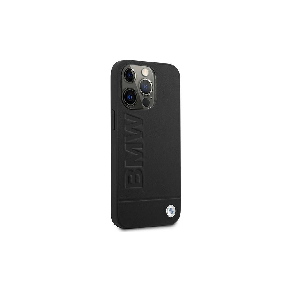 Wholesale BMW BMHCP13XSLLBK Apple iPhone 13 Pro Max black hardcase Signature Logo Imprint - BMW219BLK - {ean13} - Hurt