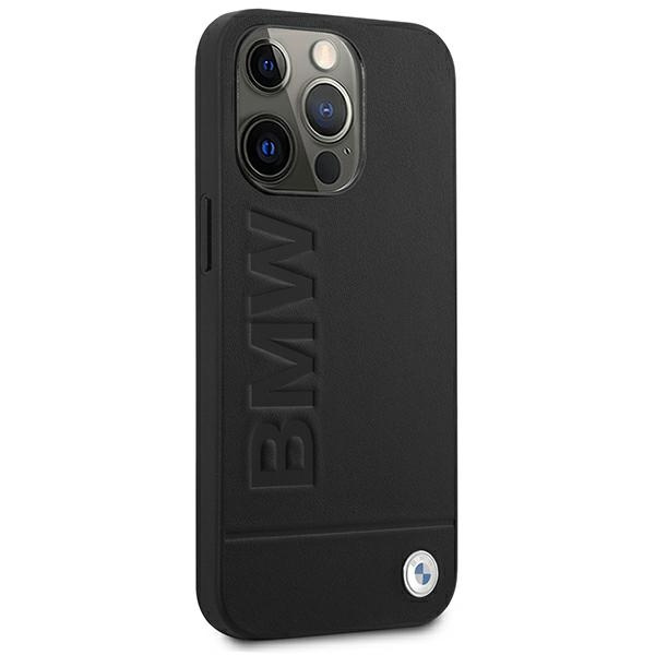 Kryt BMW BMHCP13XSLLBK Apple iPhone 13 Pro Max black hardcase Signature Logo Imprint