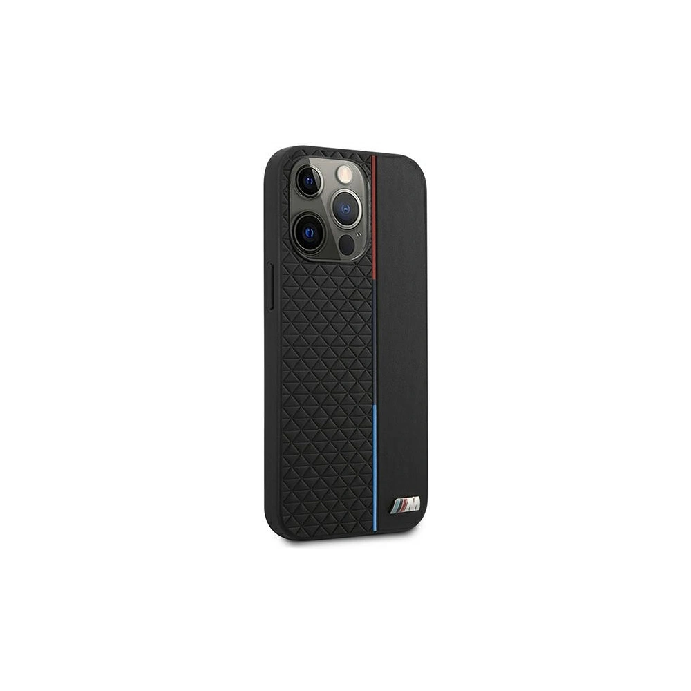Wholesale BMW BMHCP13XTRTBK Apple iPhone 13 Pro Max black hardcase M Collection Triangles - BMW220BLK - {ean13} - Hurt