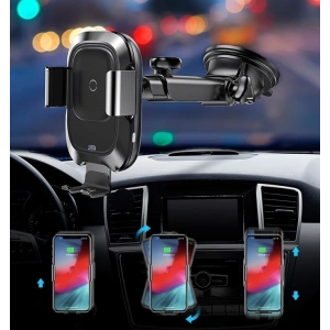 Uchwyt samochodowy z ładowarką indukcyjną Baseus Intelligent Auto Lock Dashboard