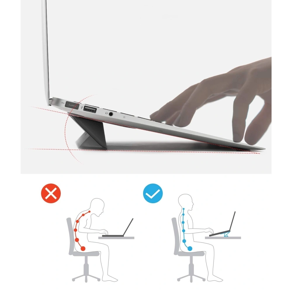 Hurtownia GSM - Podstavec na laptop Ringke Laptop Stand Black - RGK817BLK - {ean13} - Hurt
