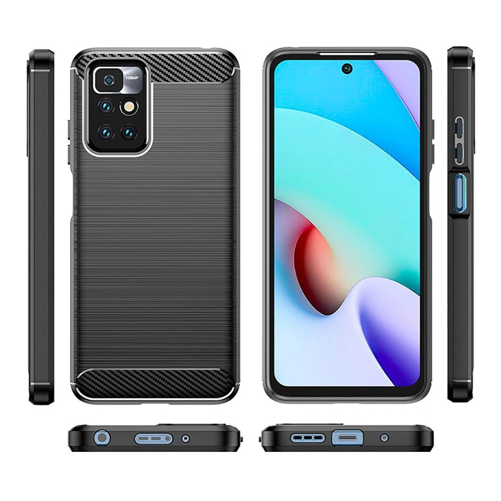 Hurtownia GSM - Etui Tech-Protect TPUCarbon Redmi 10 Black - THP662BLK - {ean13} - Hurt