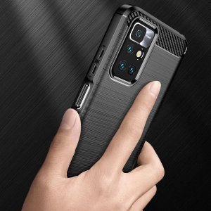 Hurtownia GSM - Etui Tech-Protect TPUCarbon Redmi 10 černé - THP662BLK - {ean13} - Hurt