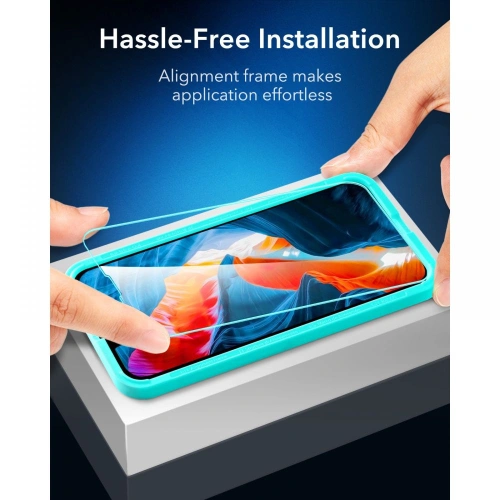 Szkło hartowane ESR Screen Shield Apple iPhone 16e / 14 / 13 / 13 Pro Clear [2 PACK]