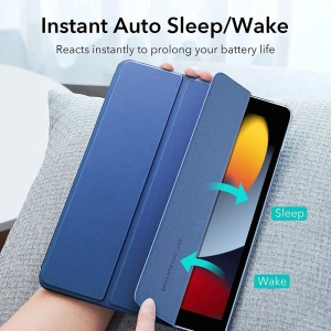 Wholesale ESR Ascend Trifold Apple iPad 10.2 2019/2020/2021 7, 8, 9 Gen - ESR401BLU - {ean13} - Hurt