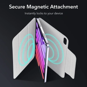 Hurtownia GSM - Etui ESR Rebound Magnetic Apple iPad mini 2021 (6. generáció) / iPad mini 8.3" 2024 7gen Ezüst szürke - ESR403SLVGRY - {ean13} - Hurt