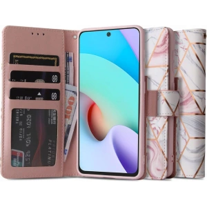 Hurtownia GSM - Etui Tech-Protect Wallet Redmi 10 Marble - THP665MRB - {ean13} - Hurt