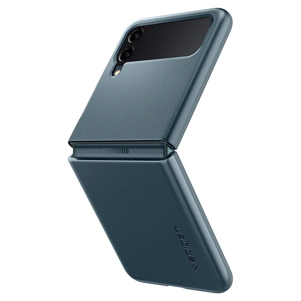 Hurtownia GSM - Etui Spigen Thin Fit Samsung Galaxy Z Flip 3 Lesklá Zelená - SPN1885GRN - {ean13} - Hurt