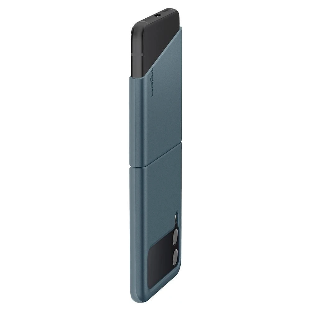 Hurtownia GSM - Etui Spigen Thin Fit Samsung Galaxy Z Flip 3 Lesklá Zelená - SPN1885GRN - {ean13} - Hurt