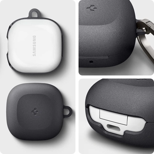 Etui Spigen Geo Fit Samsung Galaxy Buds 2/Live/Pro Graphite Grey