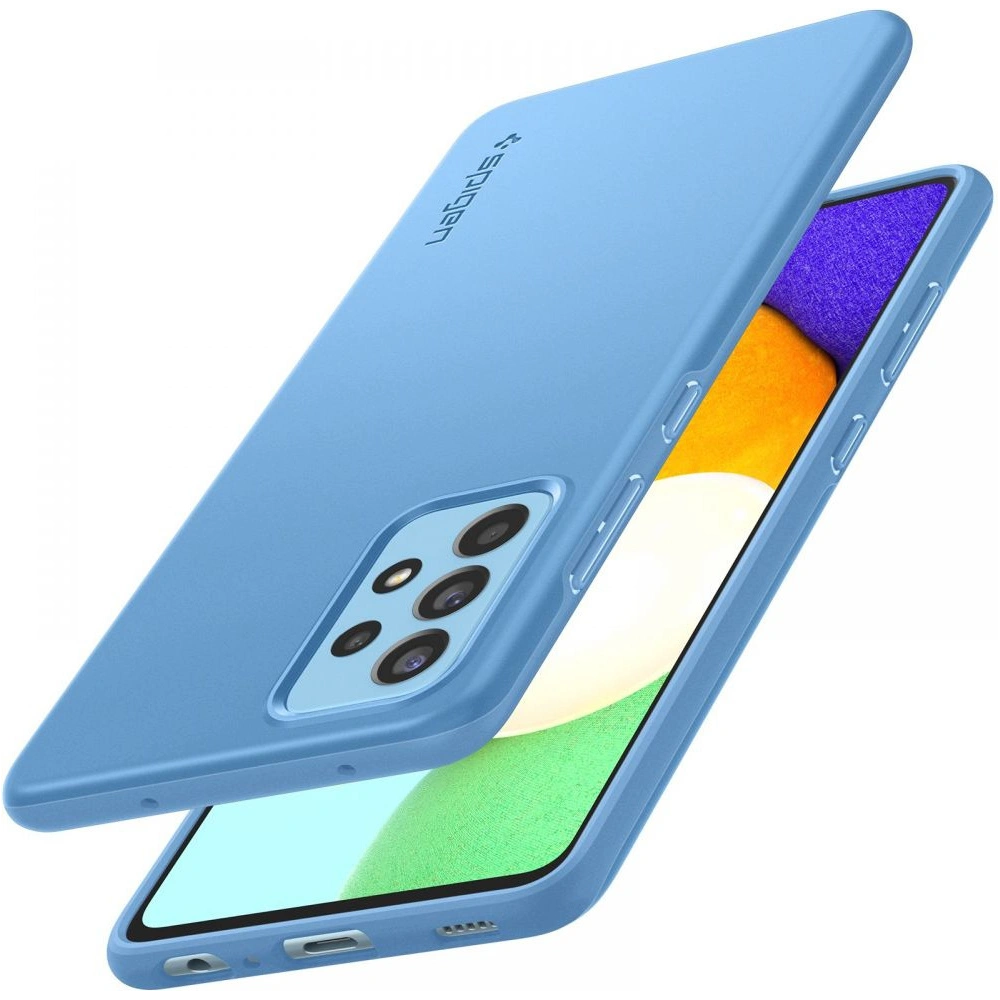 Hurtownia GSM - Etui Spigen Thin Fit Samsung Galaxy A52/A52s Awesome Blue - SPN1888BLU - {ean13} - Hurt