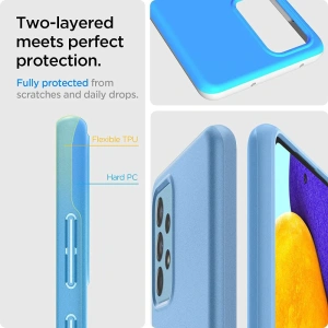 Hurtownia GSM - Etui Spigen Thin Fit Samsung Galaxy A52/A52s Úžasná modrá - SPN1888BLU - {ean13} - Hurt