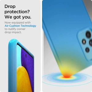 Hurtownia GSM - Etui Spigen Thin Fit Samsung Galaxy A52/A52s Úžasná modrá - SPN1888BLU - {ean13} - Hurt
