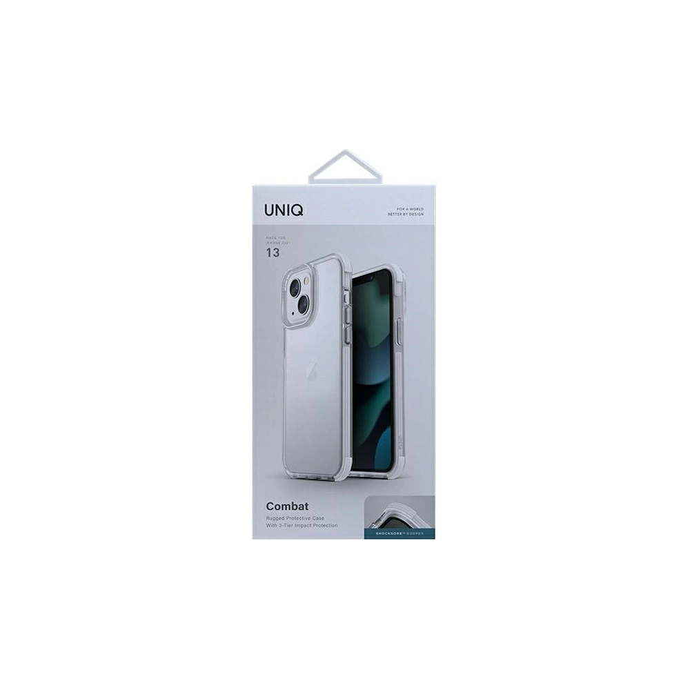 Hurtownia GSM - Etui UNIQ Combat Apple iPhone 13 bílý/white - UNIQ424WHT - {ean13} - Hurt