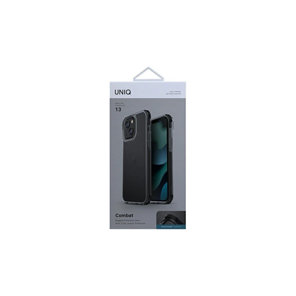 Hurtownia GSM - Etui UNIQ Combat Apple iPhone 13 černý/carbon black - UNIQ425BLK - {ean13} - Hurt