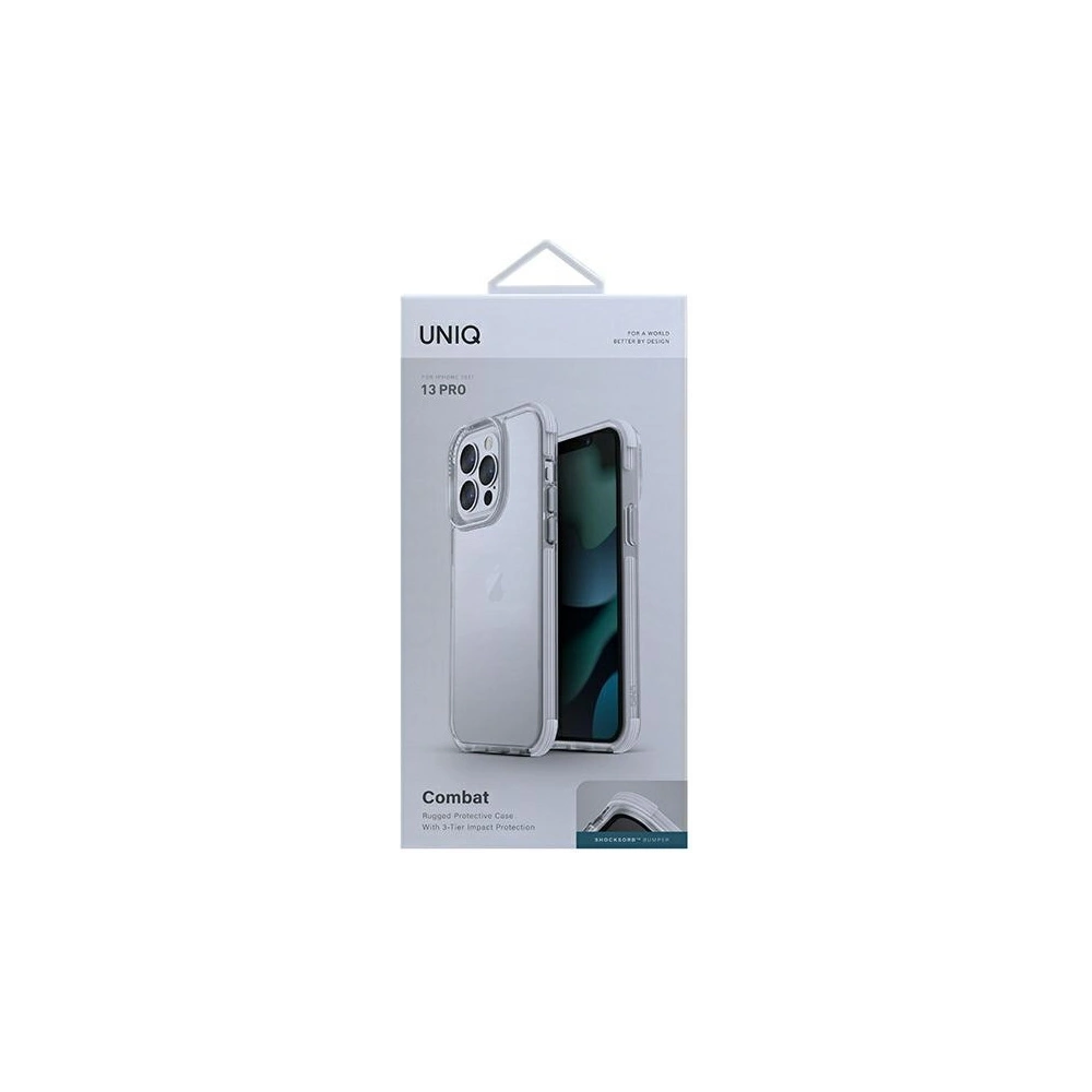 Hurtownia GSM - Etui UNIQ Combat Apple iPhone 13 Pro biały/white - UNIQ426WHT - {ean13} - Hurt