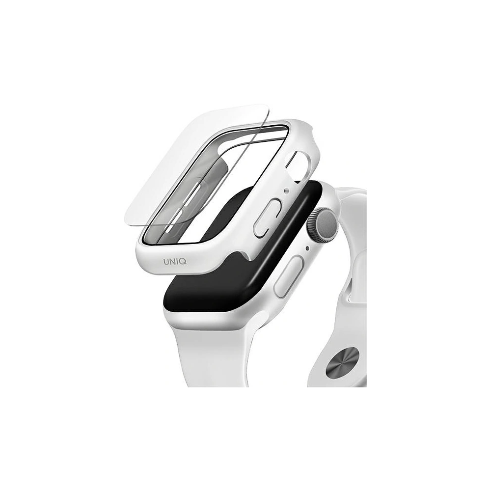 Hurtownia GSM - Etui UNIQ Nautic Apple Watch 4/5/6/7/8/9/SE 44/45mm bílý/white - UNIQ446WHT - {ean13} - Hurt