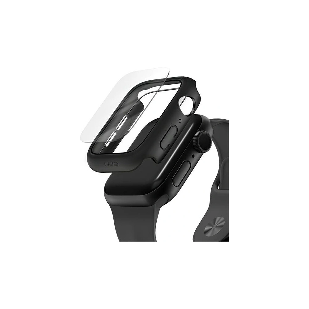 Hurtownia GSM - Etui UNIQ Nautic Apple Watch 4/5/6/7/8/9/SE 44/45mm černý/black - UNIQ447BLK - {ean13} - Hurt